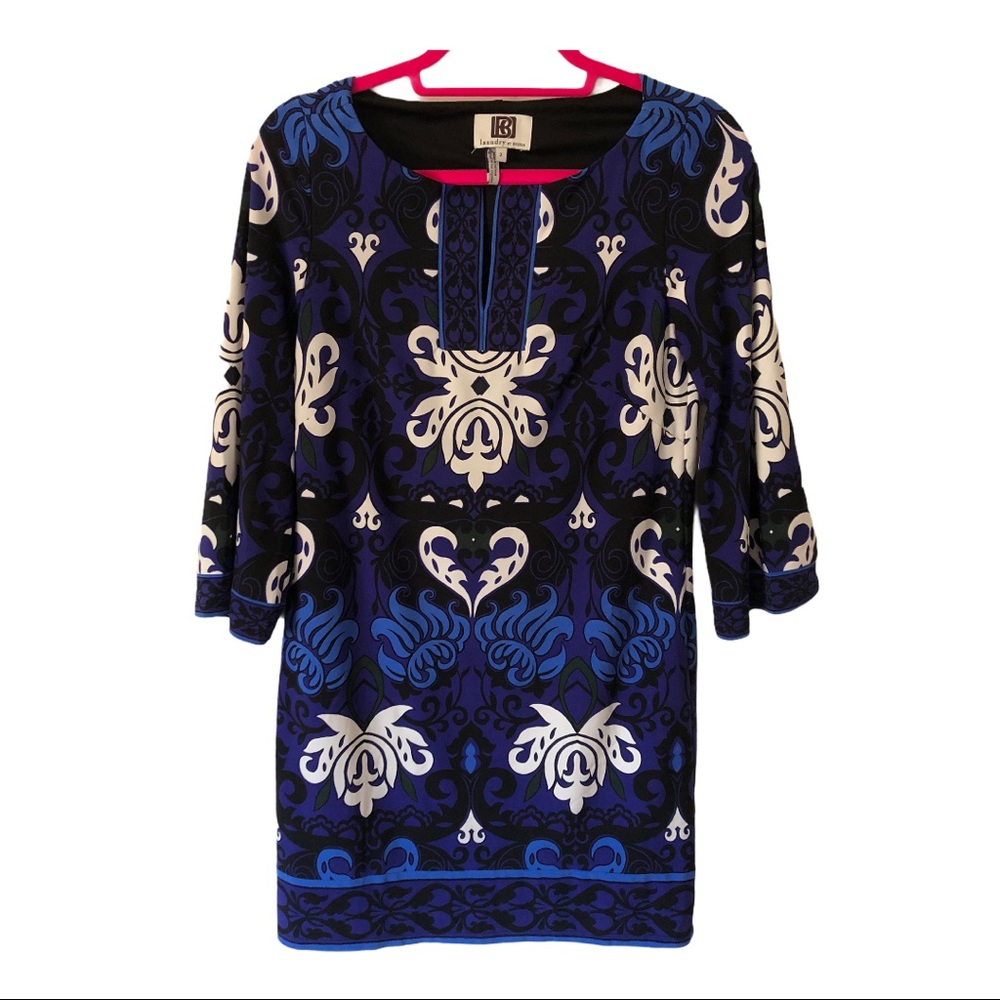 Laundry By Design Geometric Pattern Shift Dress 2 - image 1